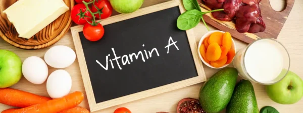 Prehrana bogata z vitaminom A je koristna za dober vid ker vsebuje veliko beta karotena.